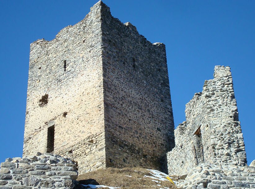 Burg Strassberg Malix, Malix, Churwalden, Switzerland, Switzerland